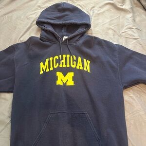Michigan Navy Blue Hoodie